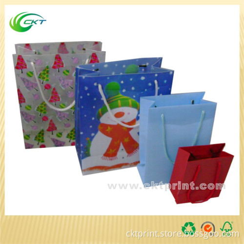 Transparent Plastic Bag with Handle (CKT -PBX-707)